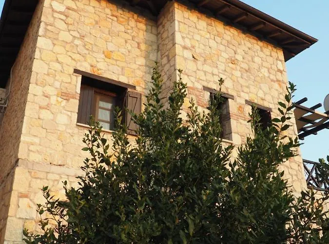 Halkidiki Luxurious Stonehouses Tatil Evi Psakoudia