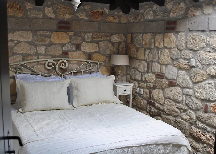 Tatil Evi Halkidiki Luxurious Stonehouses Psakoudia