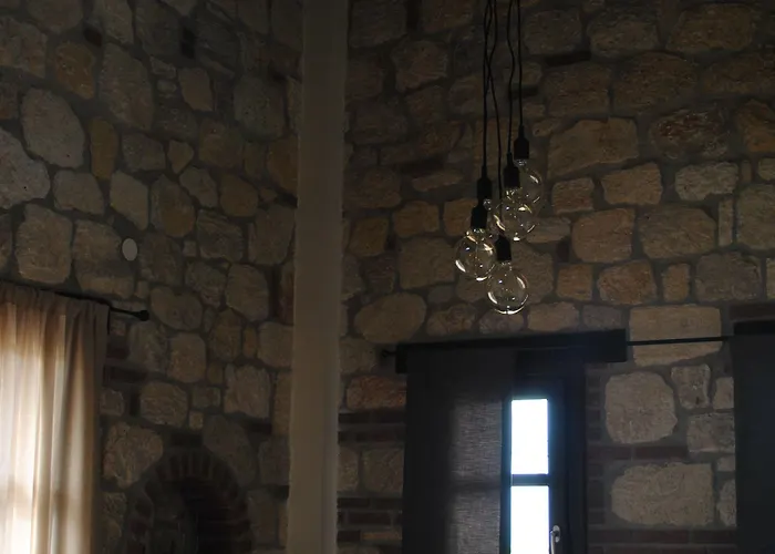 Halkidiki Luxurious Stonehouses Tatil Evi Psakoudia