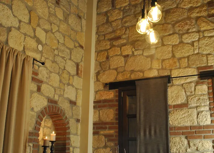Halkidiki Luxurious Stonehouses Tatil Evi *