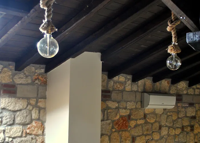 Tatil Evi Halkidiki Luxurious Stonehouses Psakoudia