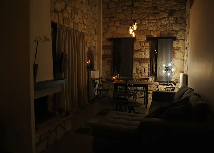 Halkidiki Luxurious Stonehouses Tatil Evi