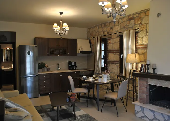 Halkidiki Luxurious Stonehouses Tatil Evi *