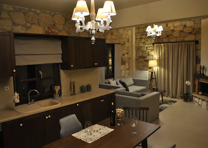 Halkidiki Luxurious Stonehouses Tatil Evi *