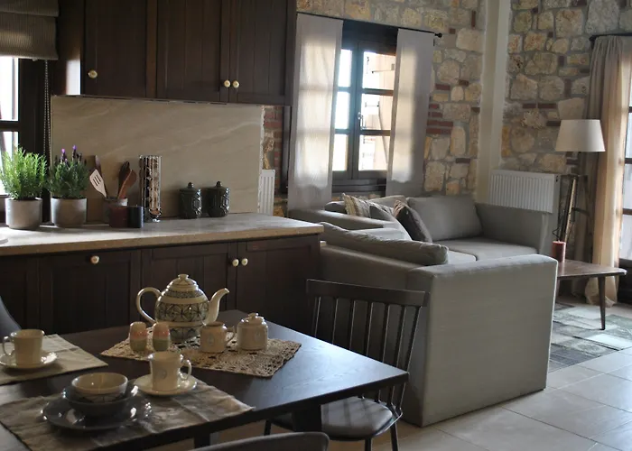 Halkidiki Luxurious Stonehouses Tatil Evi Psakoudia