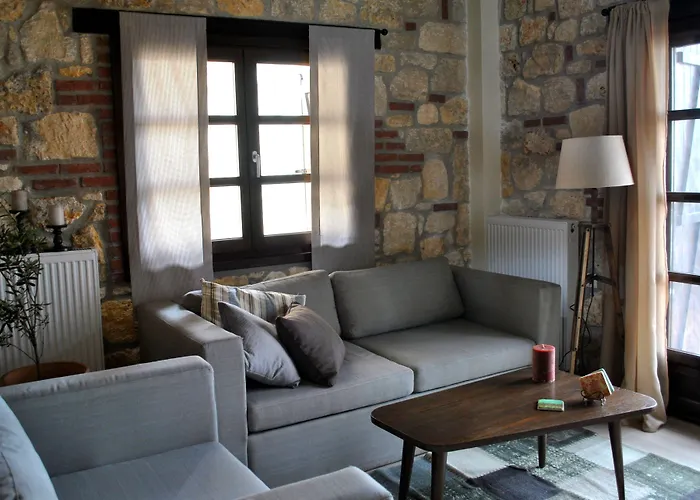 Tatil Evi Halkidiki Luxurious Stonehouses *