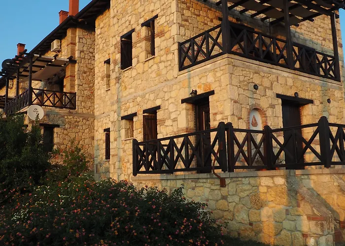 Halkidiki Luxurious Stonehouses * Psakoudia