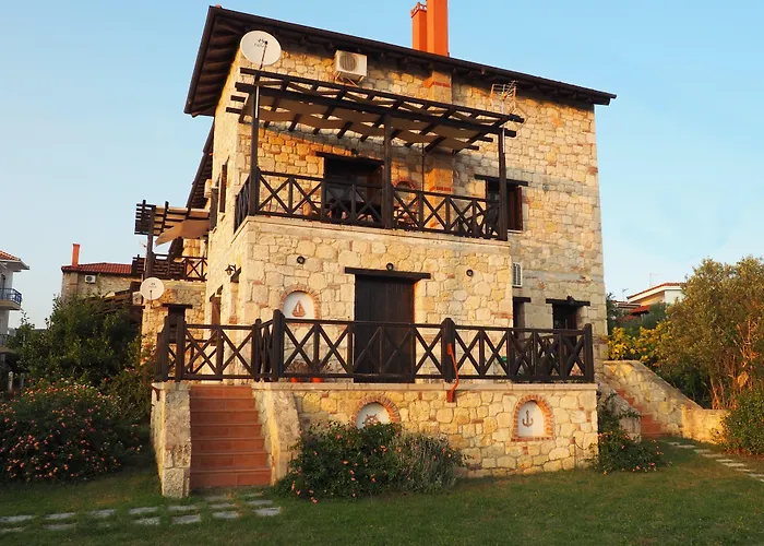 Tatil Evi Halkidiki Luxurious Stonehouses